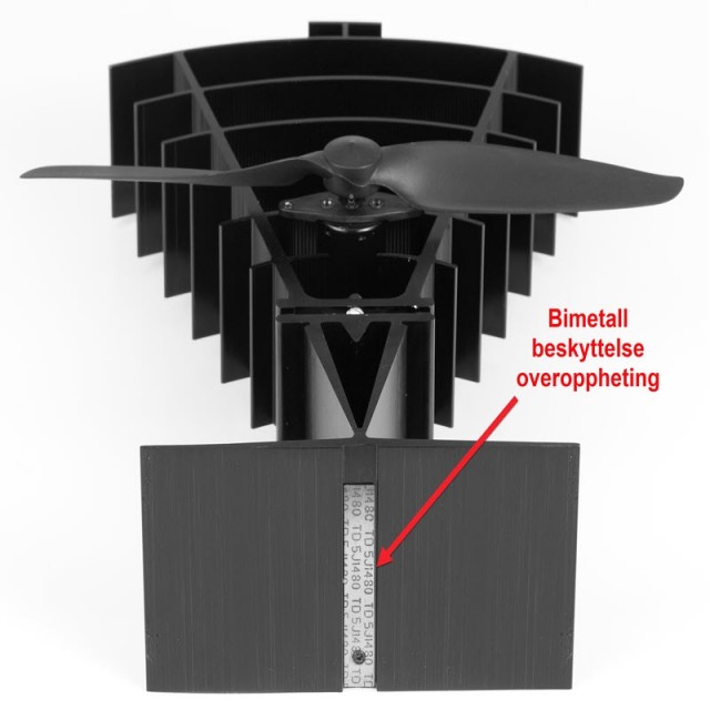 Bimetall beskyttelse under